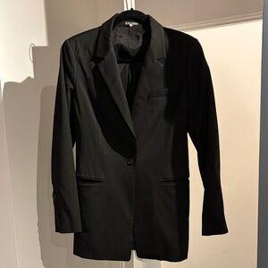 Express Classic Black Women's Blazer Oversized
